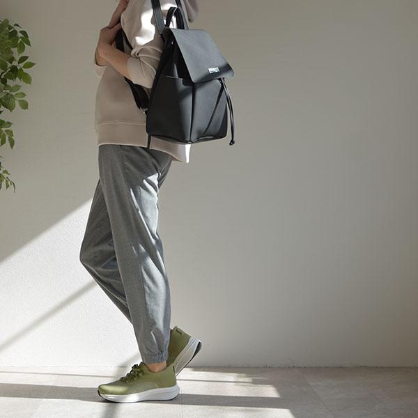 レイン スニーカー ニットスニーカー スリッポン レースアップ レディース 柔らかい 軽い 3E幅 幅広 甲高 外反母趾 撥水 オールウェザー 晴雨兼用 No.554101 | COULEUR VARIE | 09