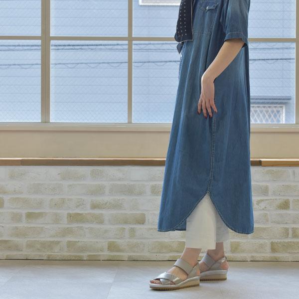 サンダル 幅広 甲高 外反母趾 軽い ゴムベルト クロスデザイン ゆったり 3E オープントゥ 痛くない No.574233 クロールバリエ セール ※交換返品不可 | COULEUR VARIE | 04