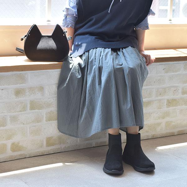 ショートブーツ ニット サイドゴア レディース 軽量 防臭 3E 3e ゆったり 幅広 甲高 外反母趾 楽 疲れない 洗える シンプル 旅行 クロールバリエ No.574283 | COULEUR VARIE | 03