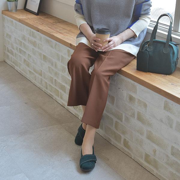 パンプス レディース 甲ベルト 調整 ウェッジヒール 軽量 3E 幅広 甲高 外反母趾 内反小趾 通勤 楽 痛くない 疲れない 履きやすい クロールバリエ No.574284 | COULEUR VARIE | 07