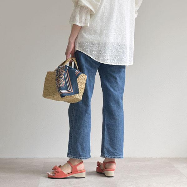 サンダル レディース 痛くない ストラップ ウェッジソール ウェッジヒール リボン 幅広 甲高 甲深 外反母趾 大人かわいい 春 夏 旅 クロールバリエ No.644231 |  | 03