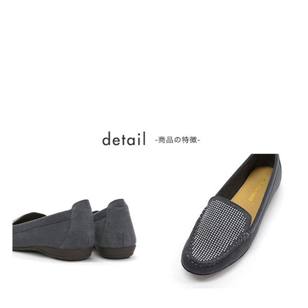 モカシン ストーン ラインストーン 3e 3E クロールバリエ 幅広 甲高 外反母趾 洗える レディース 靴 シューズ 女性 シンプル 柔らかい カジュアル No.651230 | COULEUR VARIE | 10