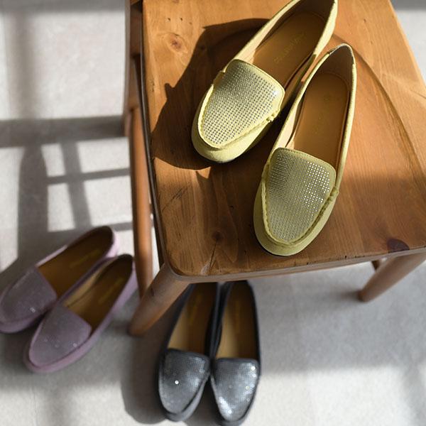 モカシン ストーン ラインストーン 3e 3E クロールバリエ 幅広 甲高 外反母趾 洗える レディース 靴 シューズ 女性 シンプル 柔らかい カジュアル No.651230 | COULEUR VARIE | 05