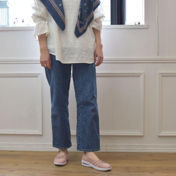 レインパンプス バレエシューズ スニーカー底 撥水 ニット エアーソール オールウェザー ラウンドトゥ 雨靴 ローヒール フラット 軽量 バスルーム No.654131 | COULEUR VARIE | 04