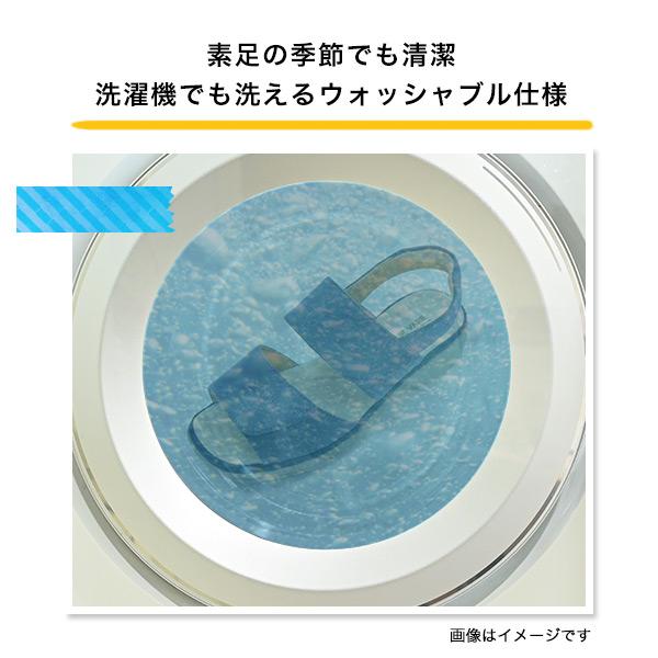 サンダル レディース 軽量 ベルト ストラップ 3E幅 幅広 甲高 外反母趾 幅調節 軽量 軽い 接触冷感 ローヒール 痛くない 歩きやすい クロールバリエ No.674233 | COULEUR VARIE | 11