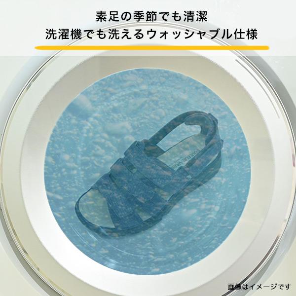 サンダル 厚底 レディース ベルト 3E幅 幅広 甲高 外反母趾 幅調節 スポサン スポーツサンダル 痛くない 疲れない 履きやすい 洗える クロールバリエ No.674235 | COULEUR VARIE | 11