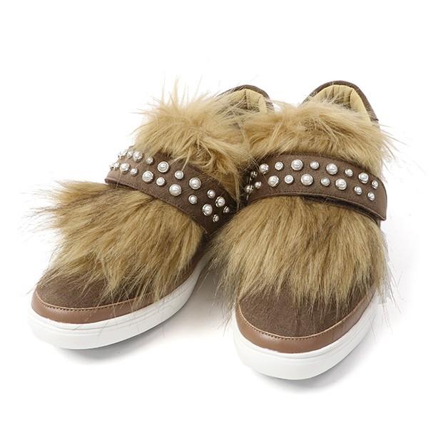 スニーカー エコファー レディース 女性用 軽い ブランド クロールバリエ COULEUR VARIE No.878260 セール ※交換返品不可 |  | 04