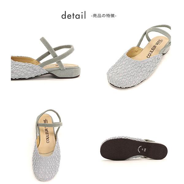 サンダル レディース ストラップ 靴 外反母趾 内反小趾 幅広 甲高 大きいサイズ 小さいサイズ 洗える 3E ゆったり オブリークトゥ 楽 クロールバリエ No.929203L | COULEUR VARIE | 12