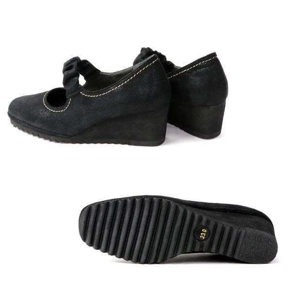 パンプス 軽量 痛くない 幅広 甲高 大きいサイズ 小さいサイズ レディース クロールバリエ No.974201※返品・交換不可 | COULEUR VARIE | 03