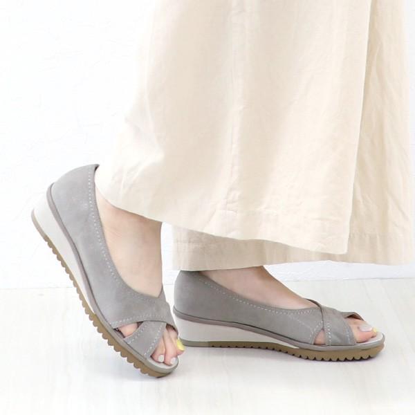 パンプス クロスオープントゥ 軽量 レディース 女性用 軽い ブランド クロールバリエ COULEUR VARIE NO.974206※返品・交換不可 |  | 07