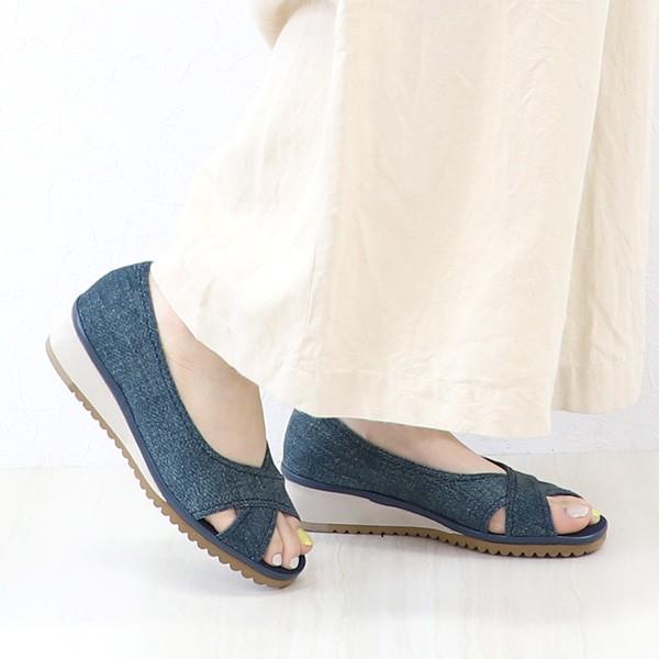 パンプス クロスオープントゥ 軽量 レディース 女性用 軽い ブランド クロールバリエ COULEUR VARIE NO.974206※返品・交換不可 |  | 09