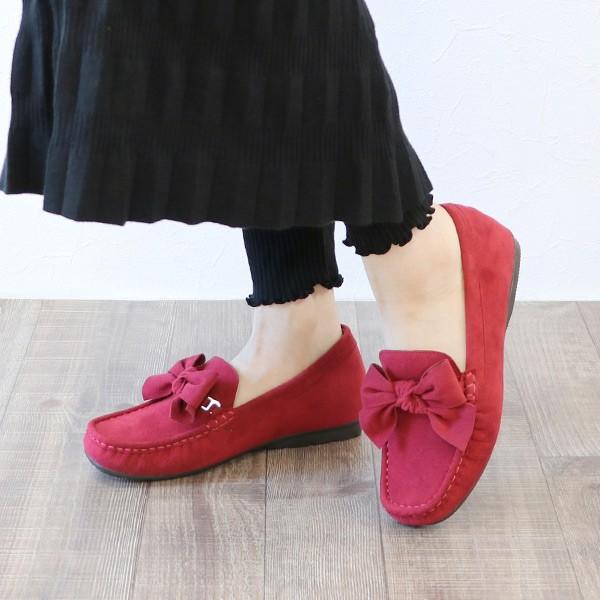 モカシン リボン ビジュー レディース 女性用 軽い ブランド クロールバリエ COULEUR VARIE 着せ替え No.978251 セール ※交換返品不可 |  | 08