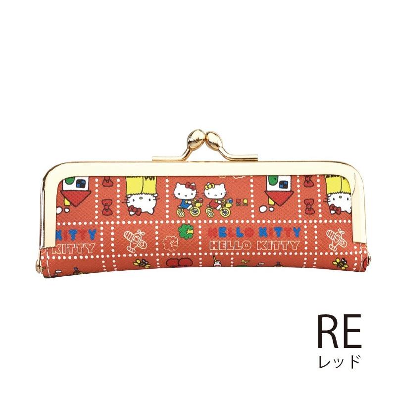 印鑑ケース 朱肉付き がま口 ハローキティ コミック サンリオ 日本製 レッド ピンク ブルー イエロー Mk 0041co Baton 通販 Yahoo ショッピング