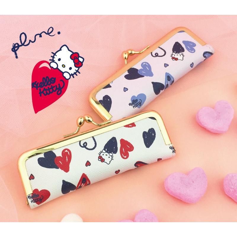 ハローキティ 印鑑ケース はんこケース 収納 2本収納 12cm 15cm 大人