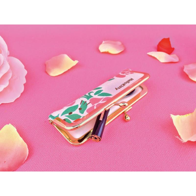 ハローキティ 爆買 印鑑ケース サンリオ オリジナル 2本収納 朱肉付き