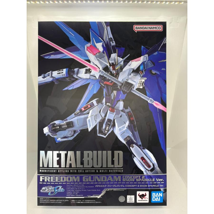 中古】【未開封】METAL BUILD フリーダムガンダム CONCEPT 2 SNOW