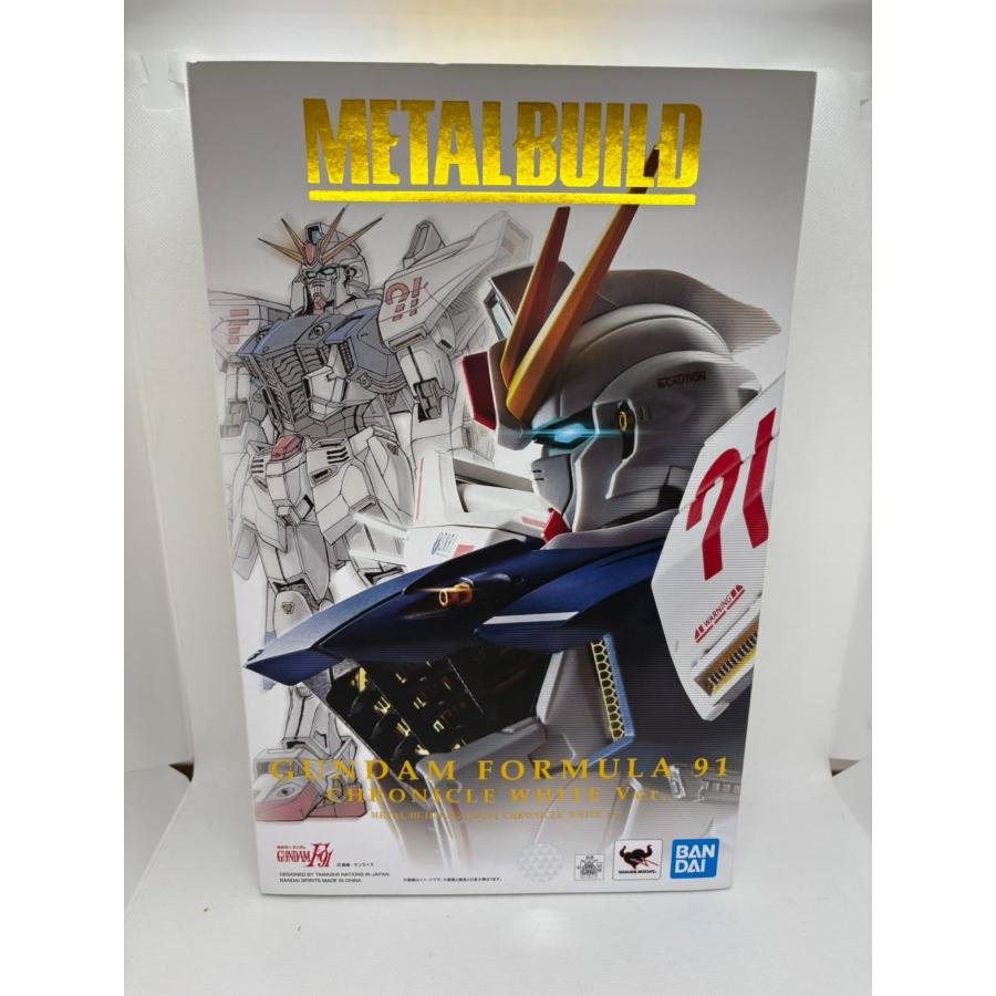 中古】 METAL BUILD ガンダムF91 CHRONICLE WHITE Ver. メタルビルド