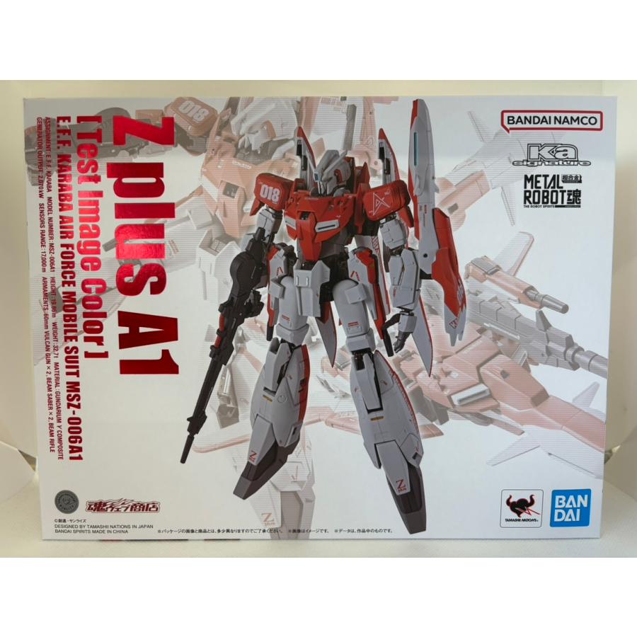 中古】【未開封】METAL ROBOT魂 ゼータプラス A1（テスト機イメージ