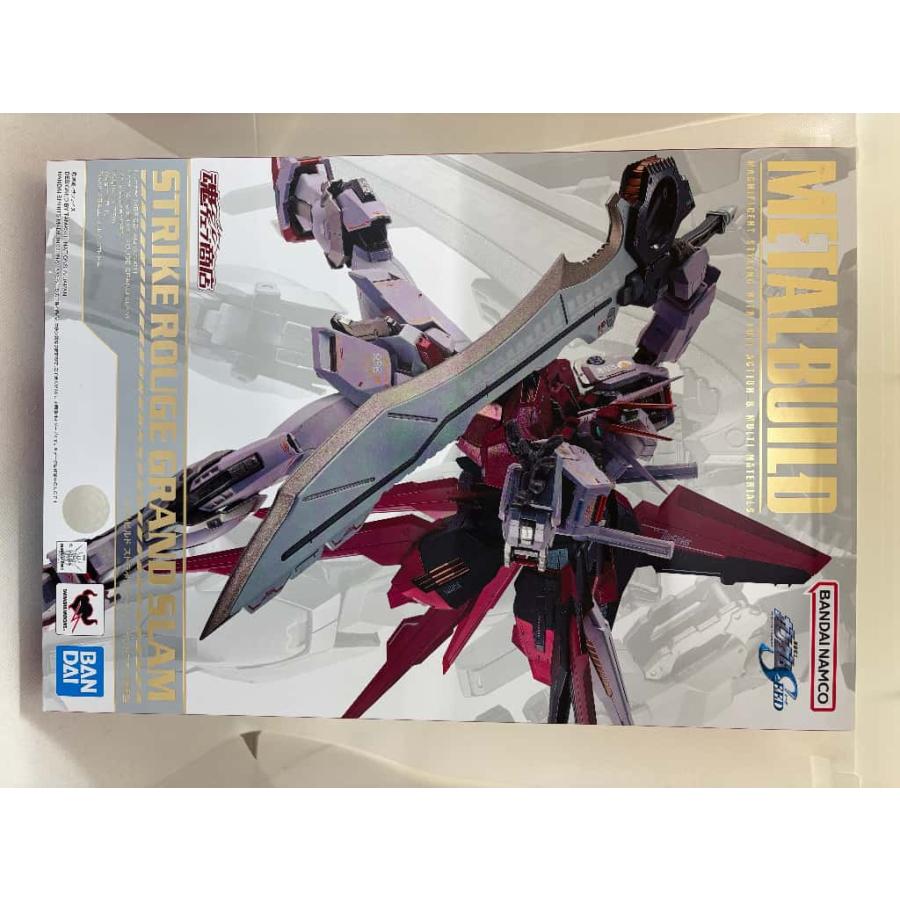 中古】【未開封】METAL BUILD ストライクルージュ グランドスラム装備