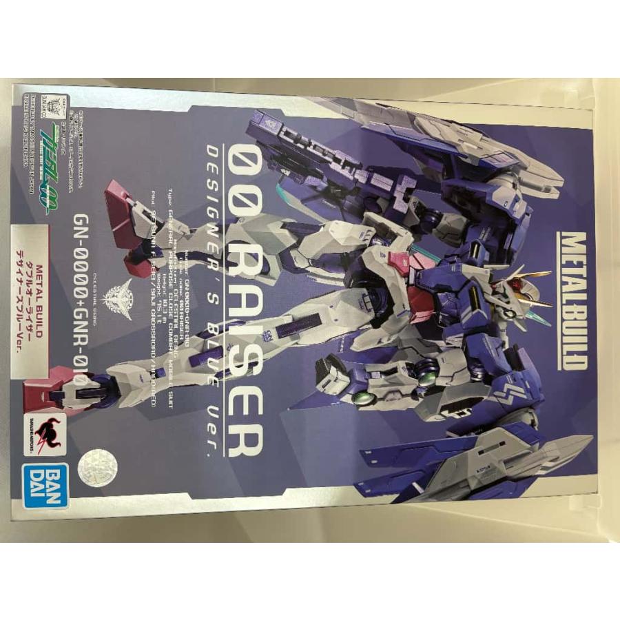 中古】METAL BUILD ダブルオーライザー デザイナーズブルーVer