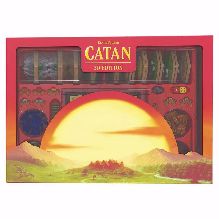 カタン 3D版 英語版 日本語説明書付き : バトンストア Yahoo!店