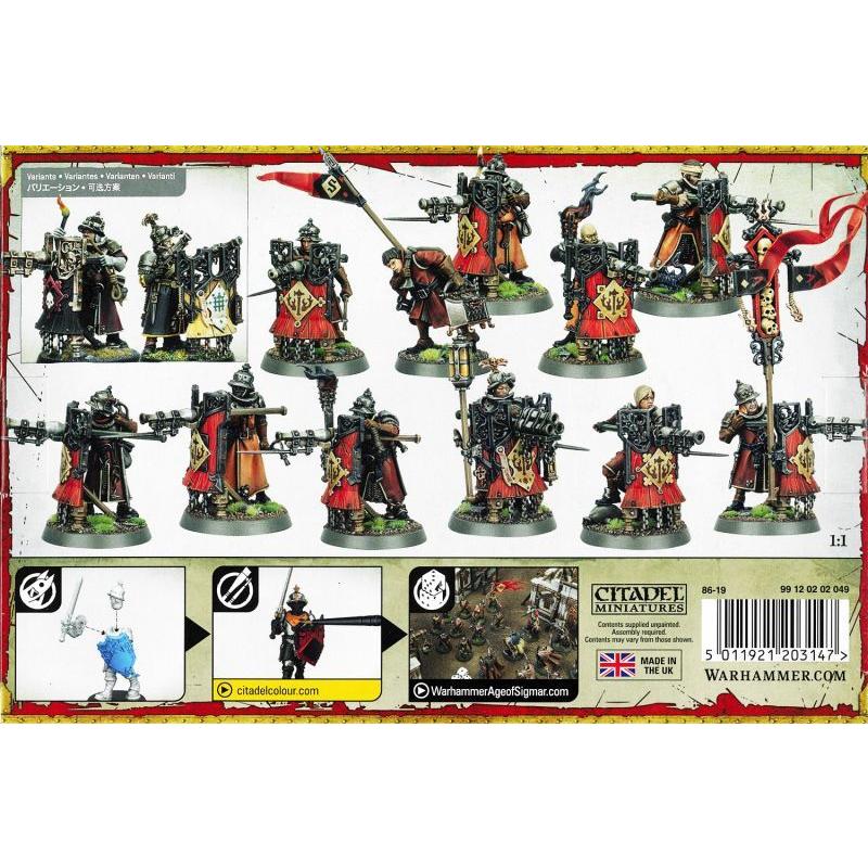 【新品】ウォーハンマーaos シティ・オブ・シグマー　フリーギルド・フュージリア ウォーハンマー:エイジ・オヴ・シグマー] シティ・オヴ・シグマー