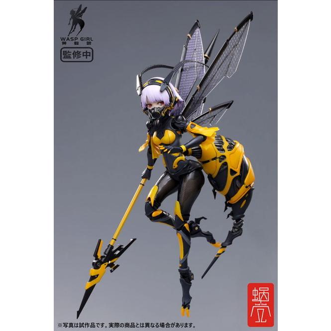 蝸之殼スタジオ BEE-03W WASP GIRL ブンちゃん 1/12 完成品アクション