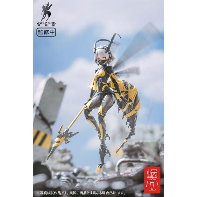 蝸之殼スタジオ BEE-03W WASP GIRL ブンちゃん 1/12 完成品アクション