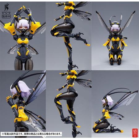 蝸之殼スタジオ BEE-03W WASP GIRL ブンちゃん 1/12 完成品アクション
