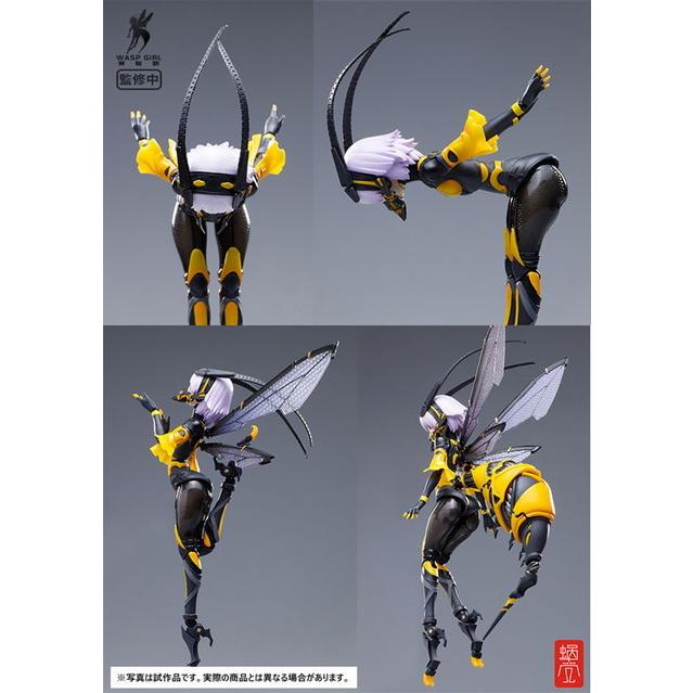 蝸之殼スタジオ BEE-03W WASP GIRL ブンちゃん 1/12 完成品アクション