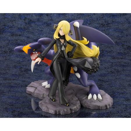 寿屋 ARTFX J シロナ with ガブリアス 「ポケットモンスター」 1/8 PVC