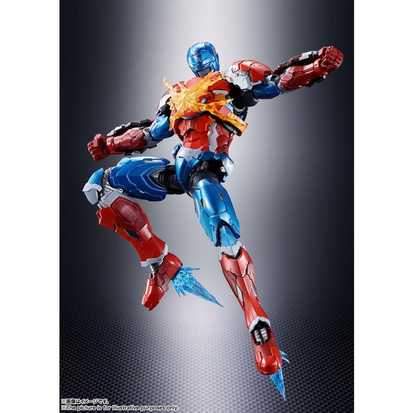 【新品未開封】S.H.フィギュアーツ キャプテン・アメリカ(テック・オン・アベンジャーズ)｜baton-store｜05