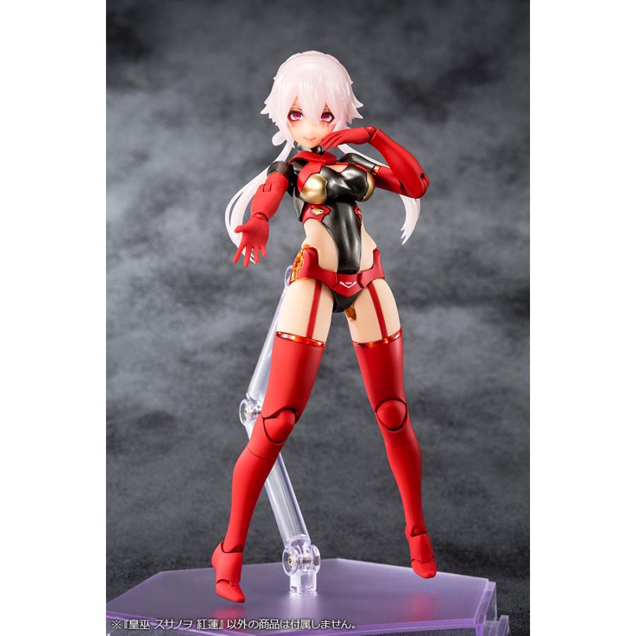 メガミデバイス 皇巫 スサノヲ 紅蓮 1/1 プラモデル : バトンストア