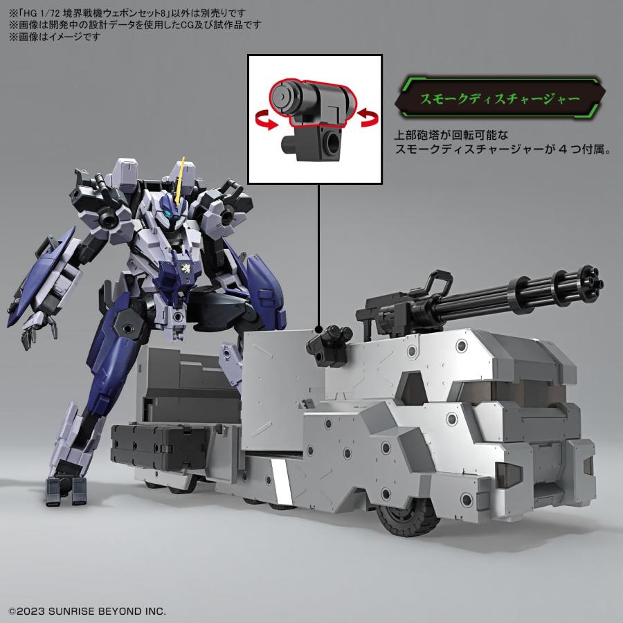 数量限定特価】1/72 HG 境界戦機ウェポンセット8 「境界戦機 極鋼ノ装