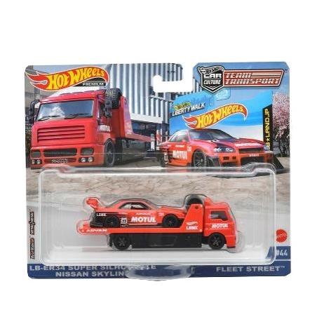 BOX】ホットウィール(Hot Wheels) チームトランスポート 4台入り