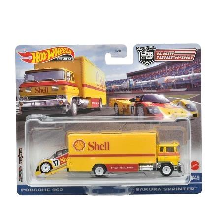 BOX】ホットウィール(Hot Wheels) チームトランスポート 4台入り