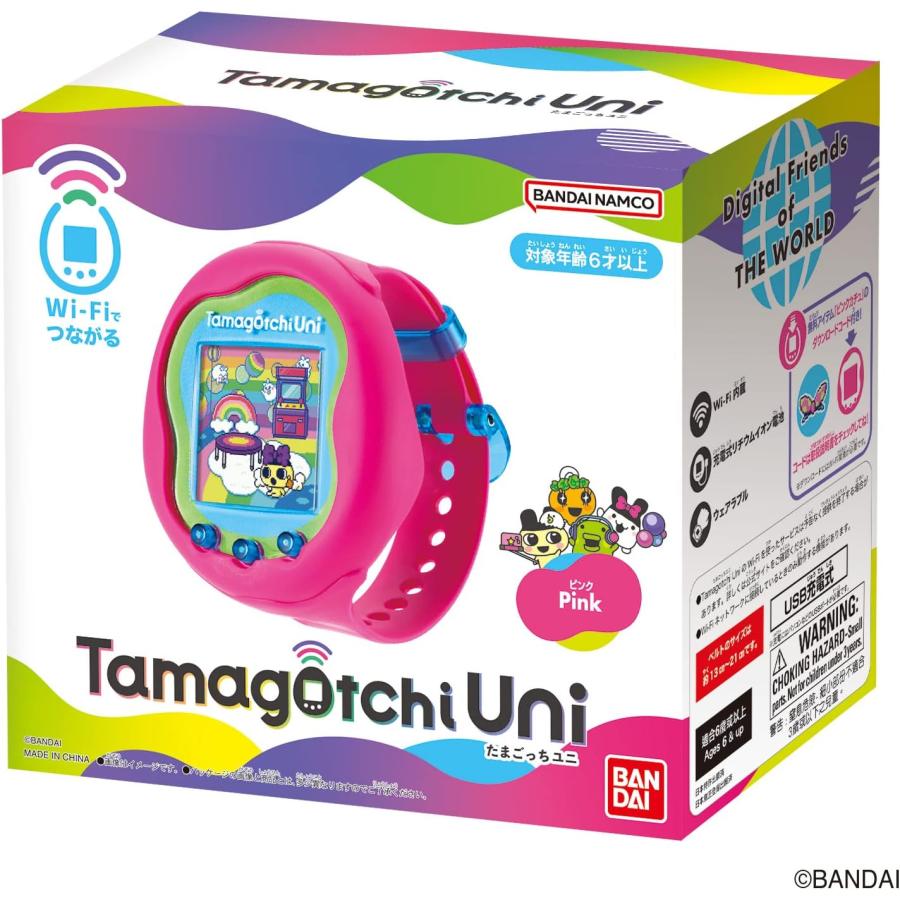 Tamagotchi Uni Pink たまごっちユニ【日本おもちゃ大賞2023 コミュニケーション・トイ部門 大賞】｜baton-store｜02