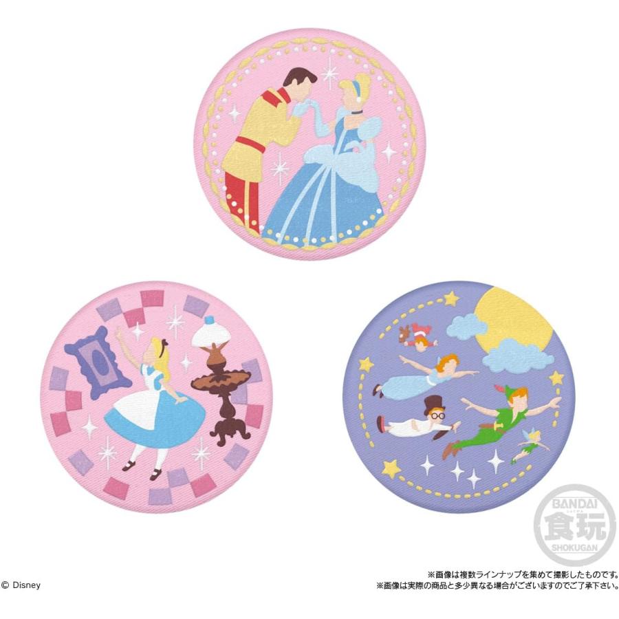 再販】【BOX】Disney Characters 刺しゅう缶バッジビスケット 12