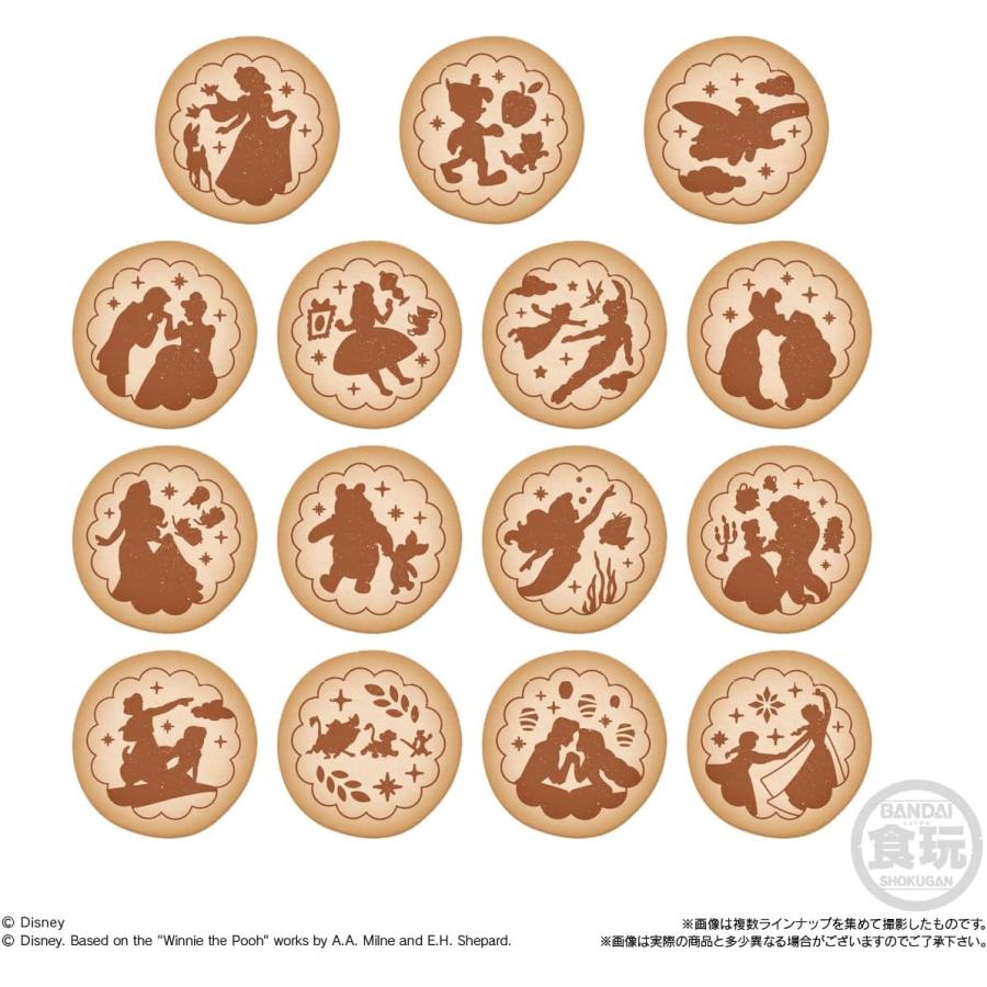 再販】【BOX】Disney Characters 刺しゅう缶バッジビスケット 12個入り
