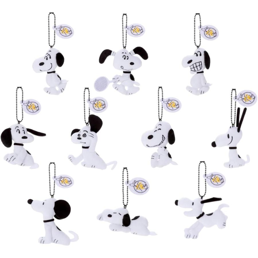 ☆【10個セット】スヌーピー  プラスチック ミニマスコット☆ BOX】ピーナッツ 75th ぬいぐるみミニマスコット スヌーピー 1box10個