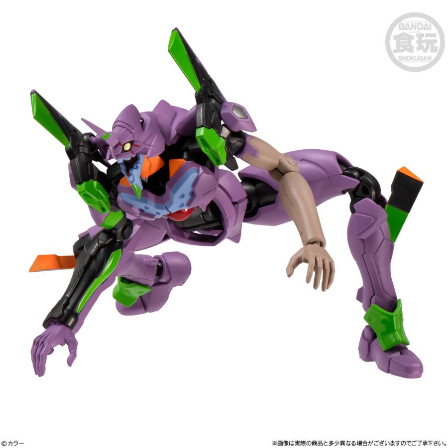BOX】EVA-FRAME-DX02：新世紀エヴァンゲリオン 3個入り（食玩