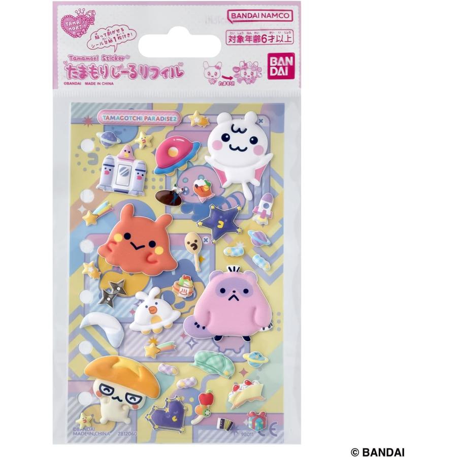 たまもりしーるリフィル Tamagotchi Paradiseセット2 : バトンストア