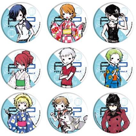 荒垣真次郎 ペルソナ3 缶バッジ グラフアートデザイン