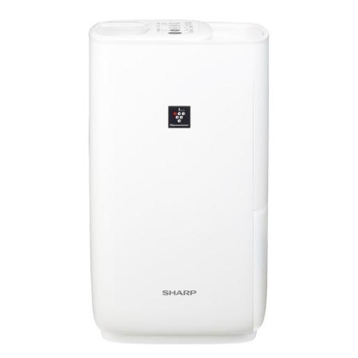 【美品】シャープ プラズマクラスター　加熱気化式加湿機 HV-J55-W HV-J55-W】SHARP プラズマクラスター加湿機 ホワイト : BATTERY