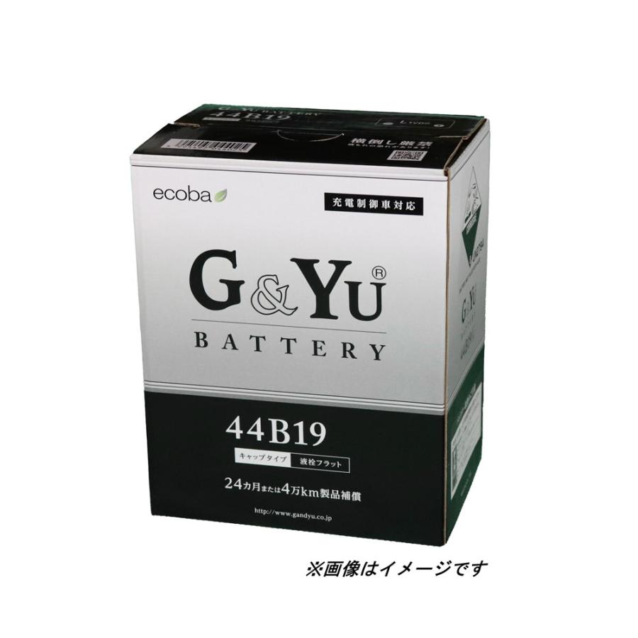gbeさん専用 G&Yu [ジーアンドユー] バッテリー 44B19L ecobaシリーズ【充電