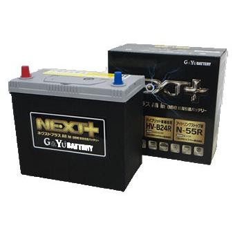 g&yubattery バッテリー　55b24r G＆Yuバッテリー NP75B24R/HV-B24R/N-55R G&Yu [ジーアンドユー