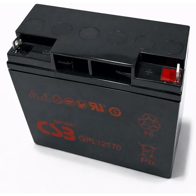 G＆Yuバッテリー G&Yu GP12170 B1端子 小型制御弁式鉛蓄電池 12V 17Ah