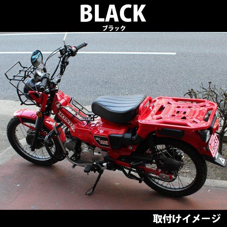 CT125用ローダウンカスタムビンテージシート（タテライン ブラック）ビンテージ風 HONDA ハンターカブ 即納｜batteryking｜07