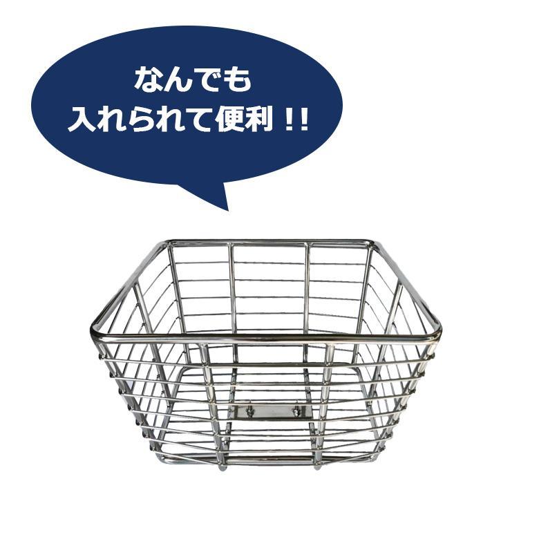 スーパーカブ SSS製ステンレス フロントバスケット カブ 前かご HONDA