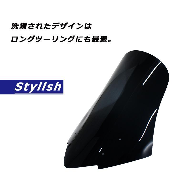 ポ*ポ様 トリシティ ロングスクリーン TYPE1 スクリーンミラー トリシティ TWR製 YAMAHA トリシティ125/155用ロングスクリーン